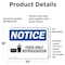 Signmission Food Only Refrigerator Sign With Symbol, 24 in W x Rectangle, Vinyl Decal OS-2PACK-NS-D-1824-L-12824 - alternate 2